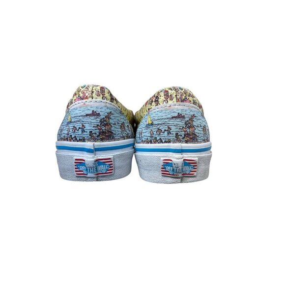 Vans Where's Waldo Limited Edition Classic Slip-On Sneakers Men’s 4 Women’s 5.5 - Picture 5 of 7